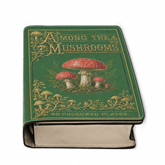 BCIP - Front Angle - "Among The Mushrooms" Book Clutch