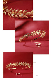 Golden Leaf Hairband width=100 