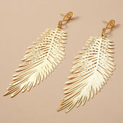 Whispering Leaf Earrings width=100 