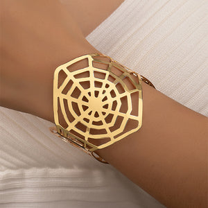 "Electra" Spiderweb Bracelet