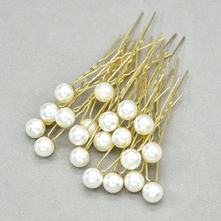 Luna Faux Pearl Hairpins width=100 