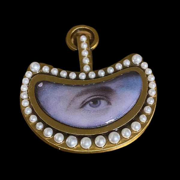 "Lovers Eye" Meadow Moon Necklace