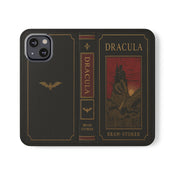 "Dracula" Red Castle Folio Phone Case width=100 