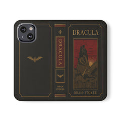 "Dracula" Red Castle Folio Phone Case