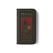 "Dracula" Red Castle Folio Phone Case width=100 