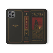 "Dracula" Red Castle Folio Phone Case width=100 