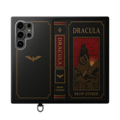 "Dracula" Red Castle Folio Phone Case width=100 