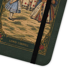 "Alice in Wonderland" Folio Phone Case