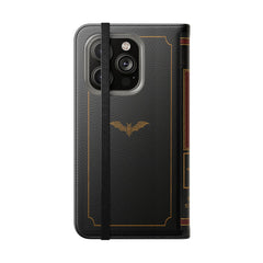 "Dracula" Red Castle Folio Phone Case