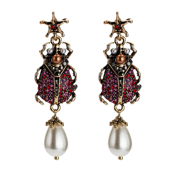 Midnight Blossom Earrings