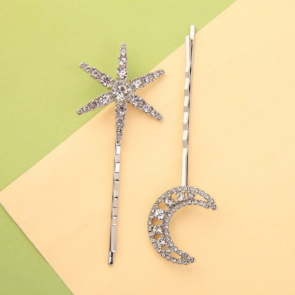 Starlit Blossom Hair Clip