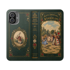 "Alice in Wonderland" Folio Phone Case