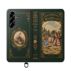 "Alice in Wonderland" Folio Phone Case