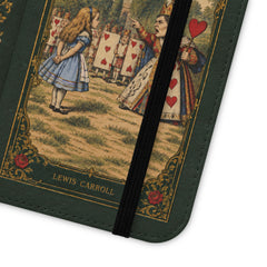 "Alice in Wonderland" Folio Phone Case
