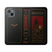 "Dracula" Red Castle Folio Phone Case width=100 
