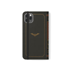 "Dracula" Red Castle Folio Phone Case