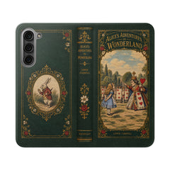 "Alice in Wonderland" Folio Phone Case