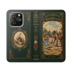 "Alice in Wonderland" Folio Phone Case