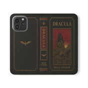 "Dracula" Red Castle Folio Phone Case width=100 