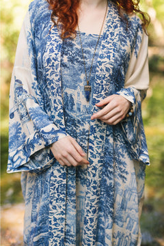 "Let the Light in" Duster Kimono