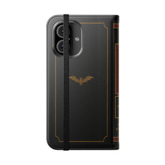 "Dracula" Red Castle Folio Phone Case
