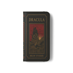 "Dracula" Red Castle Folio Phone Case