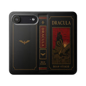 "Dracula" Red Castle Folio Phone Case width=100 
