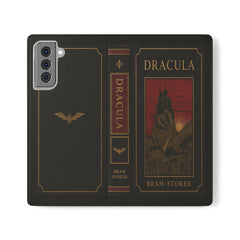 "Dracula" Red Castle Folio Phone Case