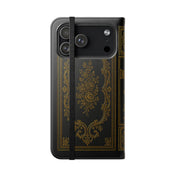 "Dracula" Red Castle Folio Phone Case width=100 