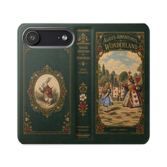 "Alice in Wonderland" Folio Phone Case
