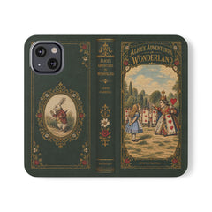 "Alice in Wonderland" Folio Phone Case