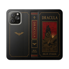 "Dracula" Red Castle Folio Phone Case