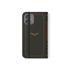 "Dracula" Red Castle Folio Phone Case