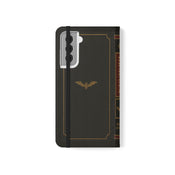 "Dracula" Red Castle Folio Phone Case width=100 