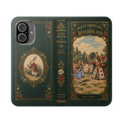 "Alice in Wonderland" Folio Phone Case