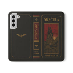 "Dracula" Red Castle Folio Phone Case