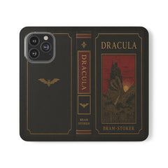 "Dracula" Red Castle Folio Phone Case