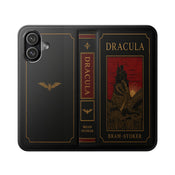 "Dracula" Red Castle Folio Phone Case width=100 