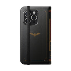"Dracula" Red Castle Folio Phone Case