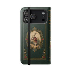"Alice in Wonderland" Folio Phone Case