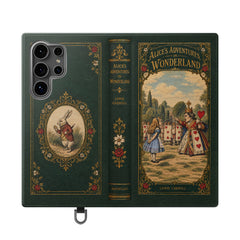"Alice in Wonderland" Folio Phone Case