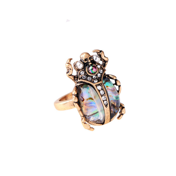 Mystic Scarab Ring