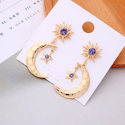Iridescent Night Sky Earrings width=100 