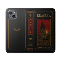 "Dracula" Red Castle Folio Phone Case