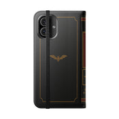 "Dracula" Red Castle Folio Phone Case width=100 