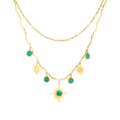 Turquoise Desert Star Necklace width=100 