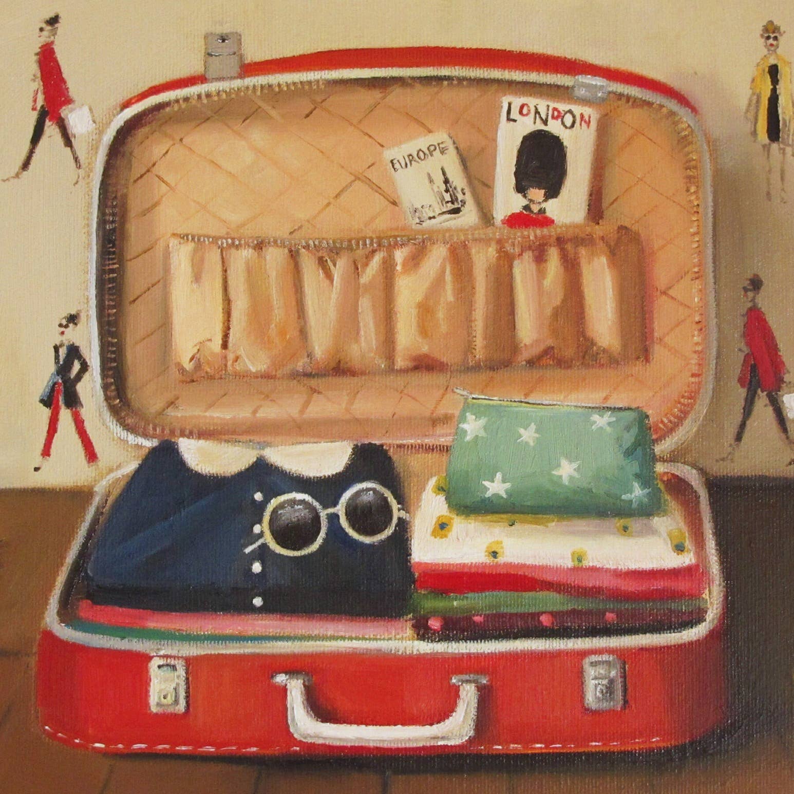 The Go-Getter Art Print - 8.5" X 11" by Janet Hill-1