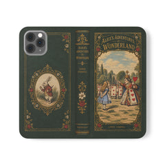 "Alice in Wonderland" Folio Phone Case