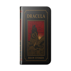 "Dracula" Red Castle Folio Phone Case