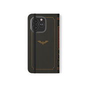 "Dracula" Red Castle Folio Phone Case width=100 